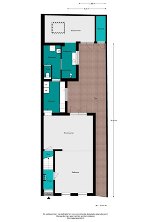 Plattegrond - Steinstraat 23, 4791 JA Klundert - Steinstraat 23 - Situatie - 2D.jpg